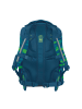 Coocazoo Rucksack MATE Lime Stripe in grün-blau