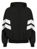Urban Classics Urban Classics Damen Ladies Crinkle Batwing Jacket in blk/wht
