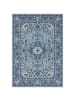 Nouristan Orientalischer Kurzflor Teppich Skazar Isfahan in Himmelblau
