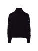 faina Pullover Mit Perlen in SCHWARZ