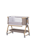 Chipolino Beistellbett Charisma Matratze in braun
