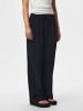 Pieces Hose mit weitem Bein in Black