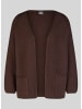 Rabe Strickjacke in Braun