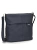 Zwei Mademoiselle M8 - Schultertasche 25 cm (cord-espresso) in nubuk-ink