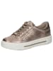 Caprice Sneaker in TAUPE METALLIC