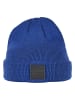 Urban Classics Beany in black/royal blue