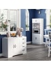 HOMCOM Sideboard-105L x 40B x 76H cm-Weiß