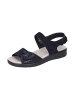 Semler Komfort Sandalen in Blau