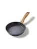 Stoneline Bratpfanne 18 cm | ohne Deckel in Holzoptik