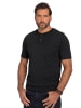 JP1880 Kurzarm T-Shirt in schwarz