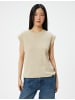 KOTON T-shirt in Beige