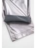 Coccodrillo Leggings mit langem Hosenbein in silbern
