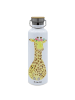 Mr. & Mrs. Panda Trinkflasche Giraffe Blumenkranz ohne Spruch in Weiß