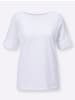 WITT WEIDEN Kurzarmshirt in weiß