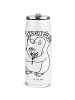 Mr. & Mrs. Panda Trinkflasche Jungfrau Astrologie ohne Spruch in Weiß
