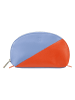 DuDu Segovia Kosmetiktasche Leder 16 cm pastellblau