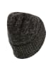 Camel Active Beanie aus reiner Baumwolle in Schwarz