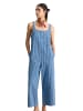 Marc O'Polo DENIM Crayfish Capsule Striped Denim Overall in Medium Blue
