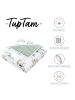 TupTam Spielmatte in braun/weiß