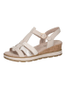 Caprice Sandalen in Hellbeige