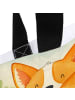 Mr. & Mrs. Panda Tasche Corgi Po Design ohne Spruch in Weiß
