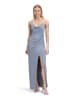 Vera Mont Abendkleid figurbetont in Mint/Grey