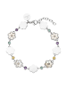 PURELEI Armband Flowering Silber