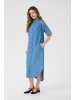 Kaffe Kleid KAluise Loose fit in Medium Blue Chambray