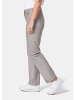 GOLDNER Kurzgröße:  Jeans Edle Jeanshose Carla, in bequemer Form in taupe