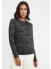 Oxmo Strickpullover OXDaniela in Schwarz