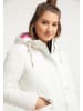 myMo Winterjacke in Wollweiss