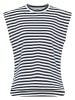 DreiMaster Damen T-Shirt in Marine Weiss