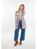 VIRITA Women Strickcardigan in Grau Mehrfarbig