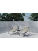 ebuy24 Lounge-Set Ithaka (3-teilig) Schwarz 45 x 45 cm