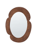 Beliani Wandspiegel ALVENA in Braun - (W) 60 x (H) 80 x (L) 2 cm