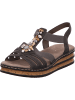 rieker Sandalette in grau