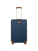 BRIC`s Capri 4 Rollen Trolley 69 cm mit Dehnfalte in blue