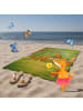Mr. & Mrs. Panda Sporthandtuch Waldtiere Picknick Design ohne Sp... in Gelb Pastell