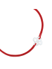 Glanzstücke München Armband Chinese Knot aus Edelstahl mit Perlmutt in weiß