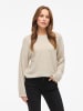 Vila Strickpullover in Birch
