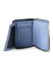 Esquire Alexandria Geldbörse RFID Schutz Leder 13 cm in hellblau