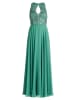 Vera Mont Abendkleid mit Pailletten in Light Green