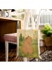 Mr. & Mrs. Panda Shopping Bag Bär Schulterblick Design ohne Spruch in Weiß