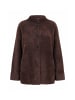 Ulla Popken Strickjacke in mahagoni