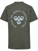 Hummel T-Shirt Hmljr Reg Lebensstil Kinder in CASTOR GRAY