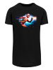 F4NT4STIC Long Cut T-Shirt DC Comics The Flash Sparks in schwarz
