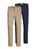 Jack & Jones Stoffhose / Chino JJIMARCO JJDAVE AK 2er Pack slim in verschiedene