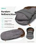 Kinderhaus Blaubär Winterfußsack Manaslu TOP in Grau