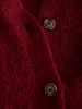 JJXX Strickjacke in Cabernet