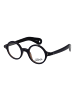 Hally & Son Unisex Optische Fassungen Rund Blau